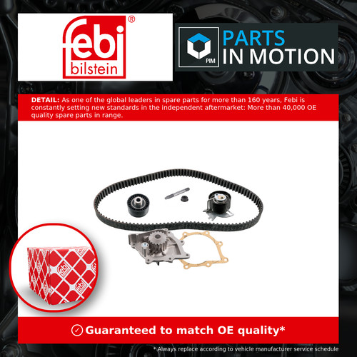 Timing belt water pump - water,