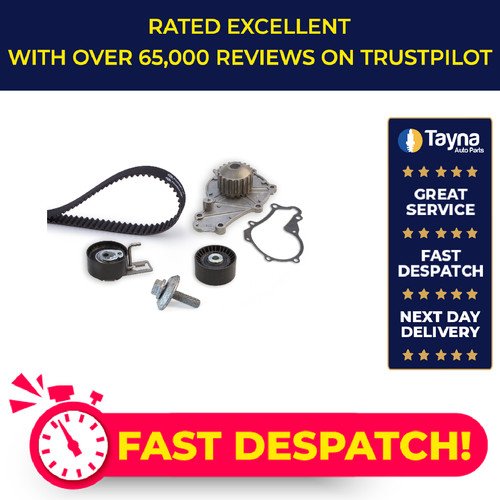 Timing belt water pump - timing, &